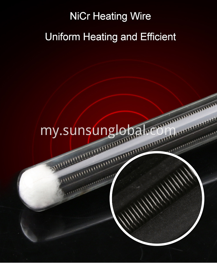Sunsun 300w Mini Submersible Aquarium Heater ငါးကန်